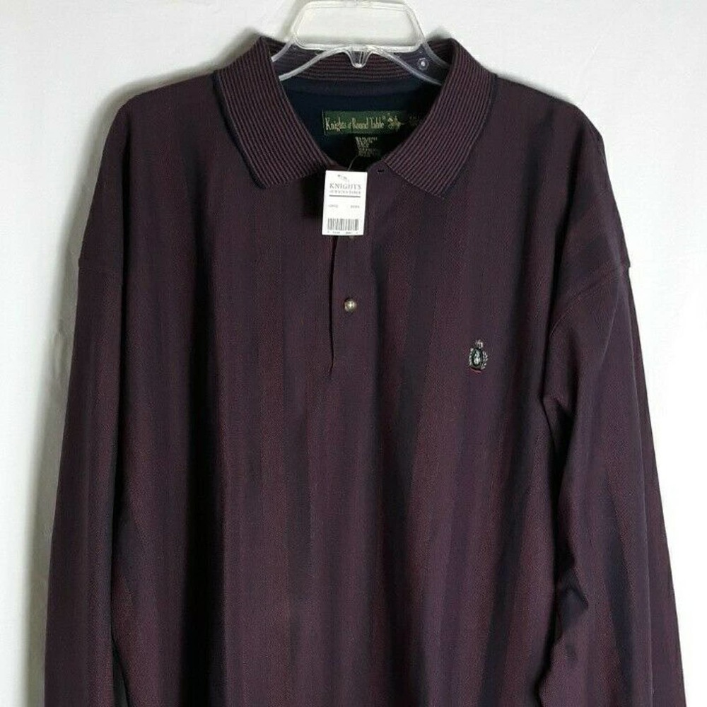 Knights Of The Round Table Men's 3XLT Polo Shirt - Picture 2 of 7